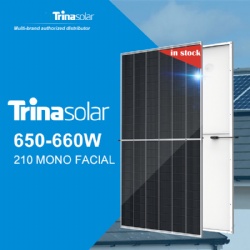 Trina solar Vertex 210mm super power 650W 655W 660W 665W 670W solar energy panels