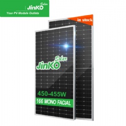 JinKo Mono Solar Panel 166MM Solar Cell 450W 455W 470W Price by Lvchen Supplier